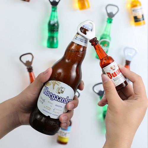 10pcs Destapadores Abrebotellas De Decoraciones Con Imanes