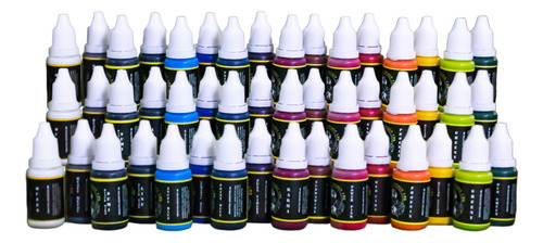 Tinta Color Drakkar 1/2oz Tattoo Para Tatua Tatuajes Color