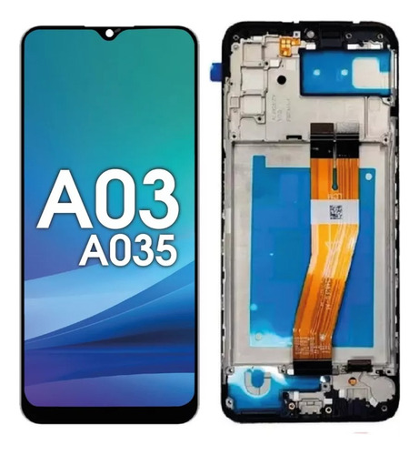 Modulo Pantalla Para Samsung A03 A035 C/ Marco Calidad Oled