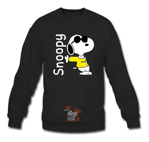 Poleron Polo, Snoopy, Charlie Brown, Dibujos Animados, Peanuts, Xxl / Kingstore10