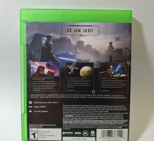 Star Wars Jedi Fallen Order Xbox One FĂsico (Usado)