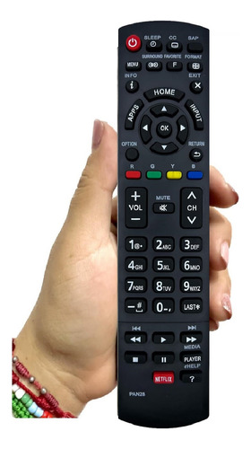 Control Para Panasonic (smart Tv Y No Smart Tv) + Pilas