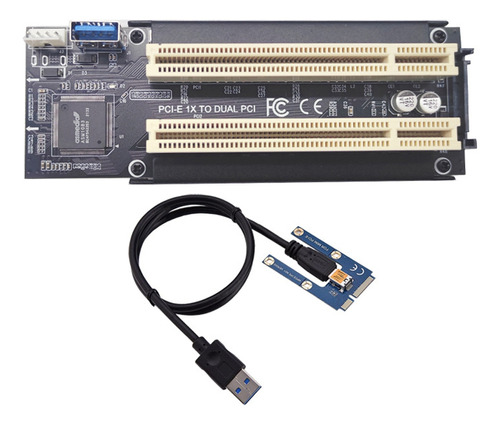 Tarjeta Elevadora Pci-e A Doble Pci Express X1 A Doble Pci