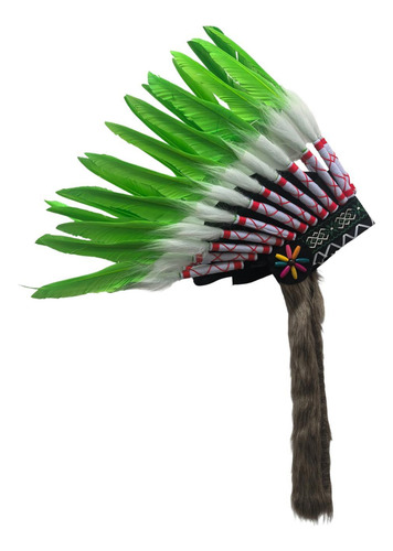 Artificial Feather Indian Headdress Decoration Chief Indian