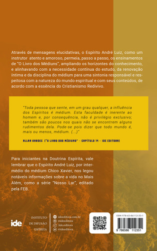 Vivendo A Mediunidade: Não Aplica, De Médium: Antônio Baduy Filho / Ditado Por: André Luiz. Série Não Aplica, Vol. Não Aplica. Editora Ide, Capa Mole, Edição Não Aplica Em Português, 2023