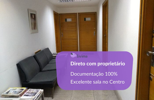 Imagem 6 de 10 de Sala Comercial À Venda Na Avenida Erasmo Braga, Centro, Rio De Janeiro - Rj - Liv-16571