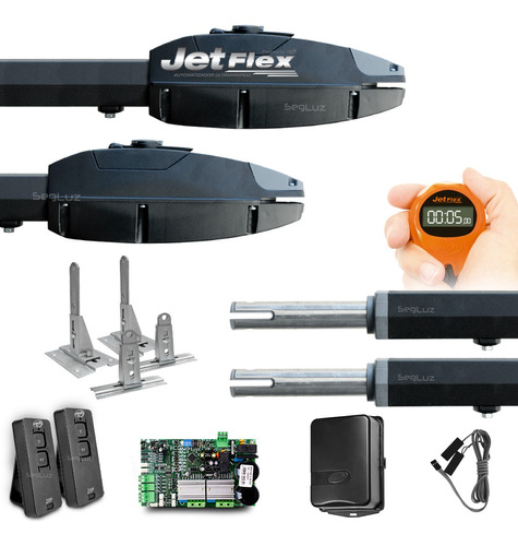 Kit Motor Ppa Pivotante Sk Jetflex Super 4 Sup Portão 175kg