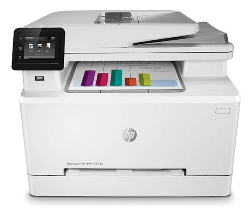 Multifuncional Hp Color Laserjet Pro M283fdw Sca/cop/print/f