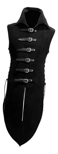 Chaleco De Cosplay Medieval, Chaleco Con Cordones, Disfraz