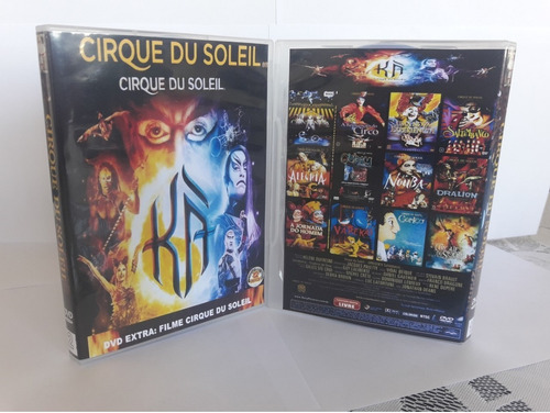 Imagem 2 de 3 de Dvd Documentário Cirque Du Soleil - Raríssimo (12dvds)