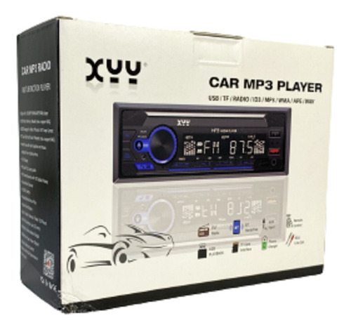 Reproductor Mp3 Para Auto Bluetooth Y Control Remoto