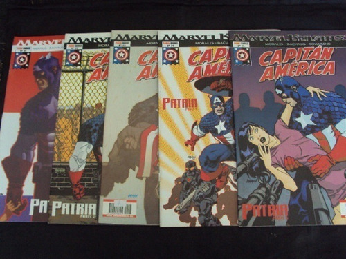 Pack Capitan America: Patria (completo) 5 Ejs