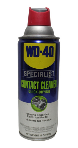 Limpiador De Contactos Wd-40 Secado Rápido 311g 