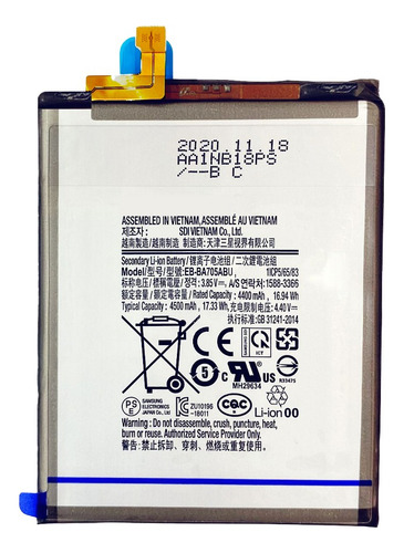 Batería Para Samsung A70 A705 Eb-ba705abu 100%