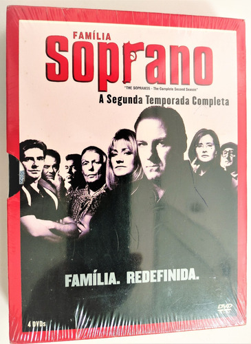 Familia Soprano - 2ª Temporada - 4 Dvds - Novo Orig. Lacrado