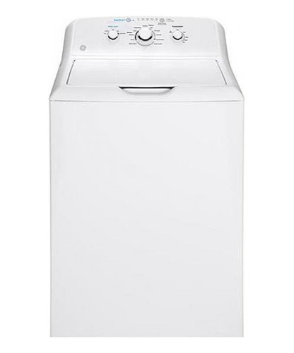 Ge 4.6 Cu. Ft. White Top Load Washer With Stainless Steel 