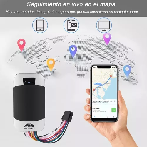 Gps Tracker Localizador Gps Para Auto Con Función De Alarma