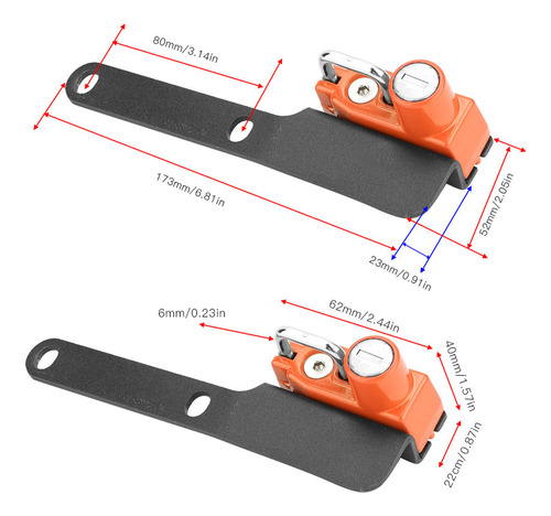 Soporte De Modificación De Casco Con Gancho Para Motocicleta