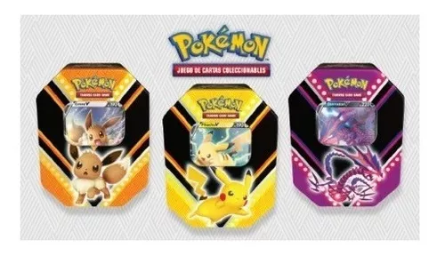 Pokemon V Powers Pikachu Tin : : Brinquedos e Jogos