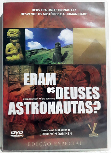 Dvd Eram Os Deuses Astronautas? Edição Com Arte Interna Novo