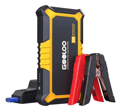 Gooloo Gp2000 arrancador de batería Arranque con cables