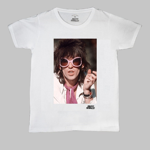 Keith Richards Anteojos Rolling Stones - Remera 