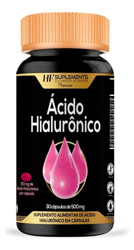 Acido Hialuronico 30caps Hf Suplements