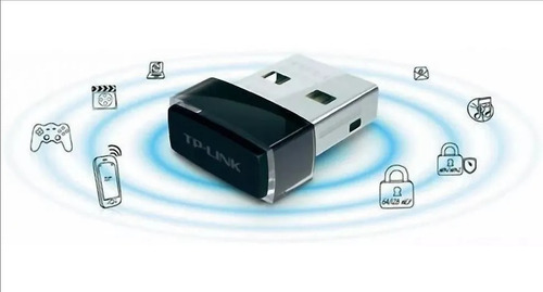 Adaptador Wireless Usb Tp Link Wn-725n 150mbps Nano