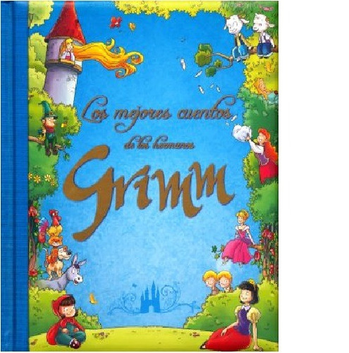 Mejores cuentos de los hermanos grimm, de Varios. Editorial Silver Dolphin (en español), tapa dura en español, 2022