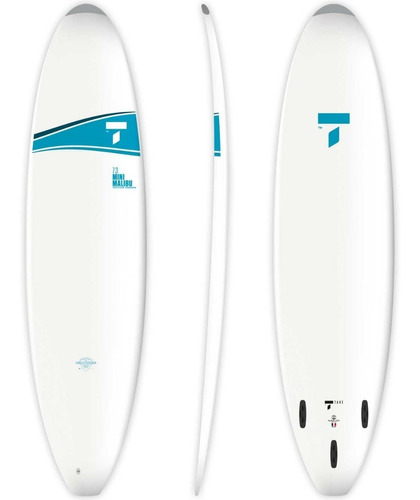 Tabla De Surf Bic Acs 7´3´´ Mini Malibu Nueva Original 46 L