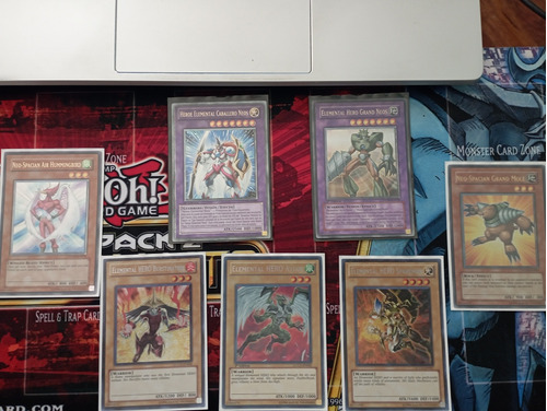 Yugioh Lote Elemental Hero Neos Knight Grand Mole Yu Gi Oh