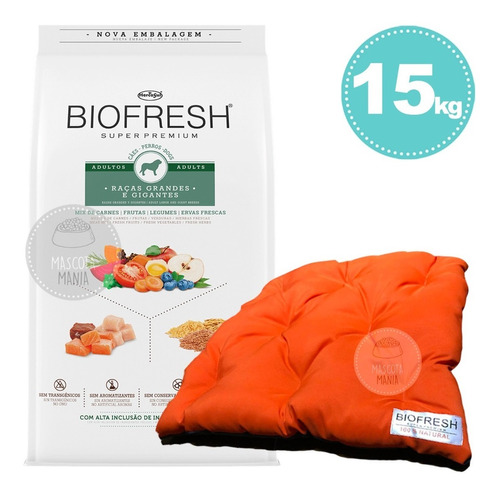 Biofresh Adulto 15kg Raza Grande O Gigante + Regalo