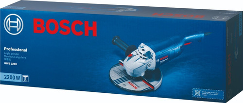 Imagen 5 de 6 de Amoladora 180mm. 2200w. Gws 2200-180 Bosch Profesional