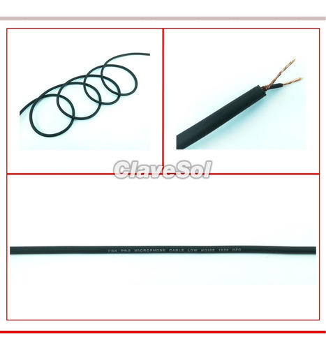 Cable De 5 Metros Para Instrumentos Sin Conectores