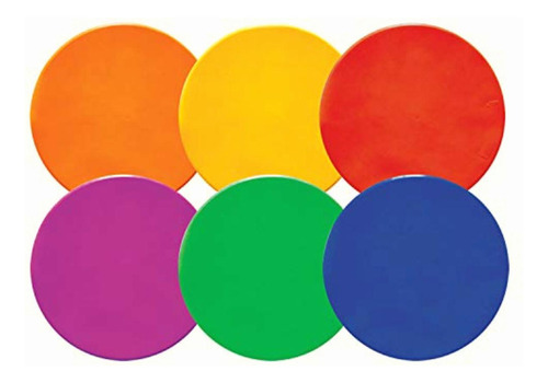 Champion Sports 10-inch Poly Spot Markers (set Of 6)