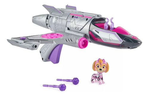 Paw Patrol La Pelicula Skye Jet De Rescate Lanza Proyectil
