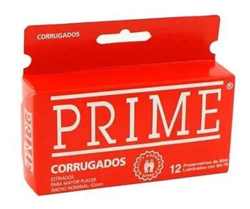 Preservativos Prime® Corrugados X 12 Unidades
