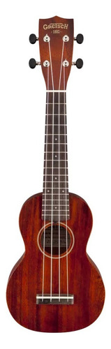 Ukelele Gretsch Soprano G9100 Standard Con Funda Satin Cuo Color Marrón