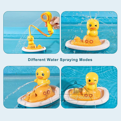 I Aspersor De Pato De Juguete De Baño Eléctrico Para Niños