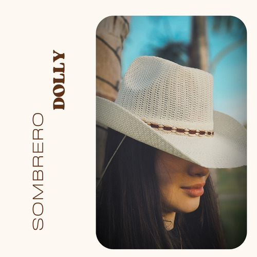 Sombrero Cowboy Dolly Dama 