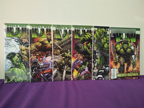 Marvel Cómics World War Hulk En Inglés 1-5 + Prologo