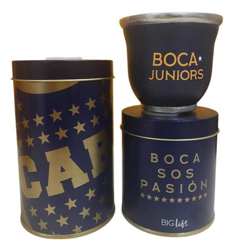 Set Matero Exclusivo Boca Juniors Edicion Especial 