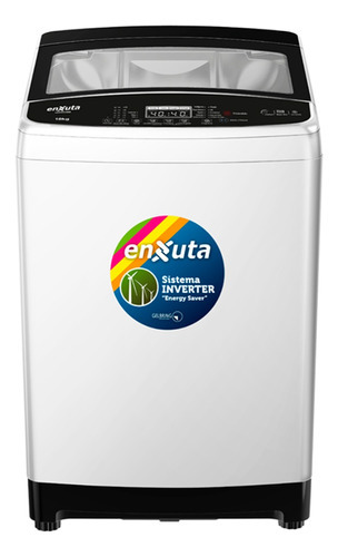 Lavarropas Carga Superior Inverter Lenx01850 Enxuta Js Ltda Color Blanco