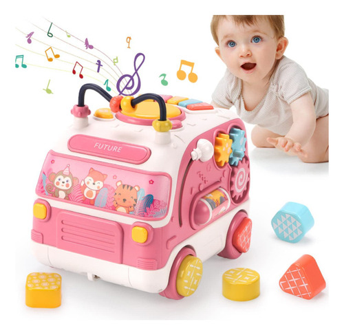 Juguetes Musicales For Bebés, Cubo De Aprendizaje Busy Craw