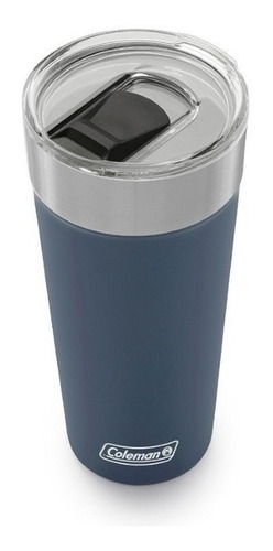 Coleman Copo Termico De Cerveja Inox Com Abridor Azul 600ml