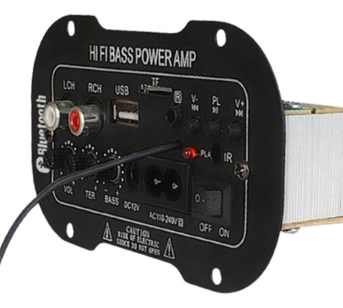 5 Pulgadas 220v Bluetooth 2,1 Amplificador De Potencia Audio