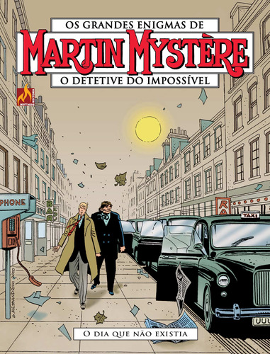 Martin Mystère - volume 15: O dia que não existia, de Pasini, Andrea. Editora Edições Mythos Eireli, capa mole em português, 2019