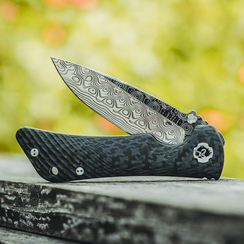 Southern Grind Black Carbon-fiber Damascus Spider Monkey Poc