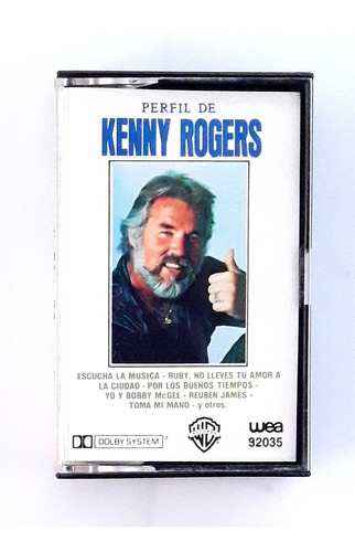 Casete Kenny Rogers Perfil  Oka (Reacondicionado)