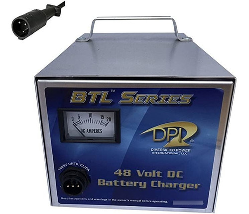 48volt 15amp Carro De Golf Powerdrive Cargador Con El Coche